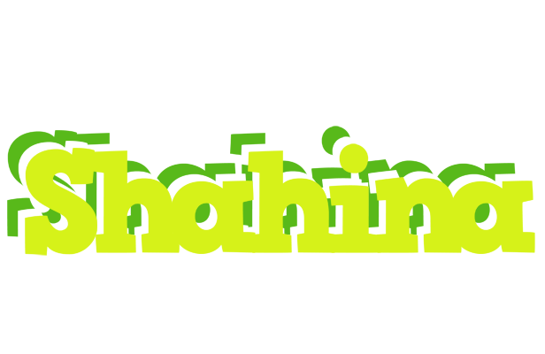 Shahina citrus logo