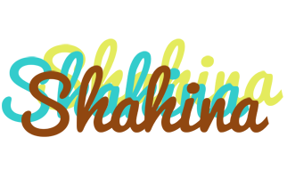 Shahina cupcake logo