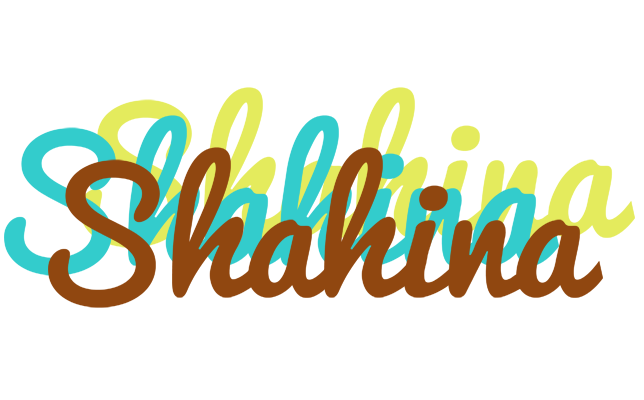 Shahina cupcake logo