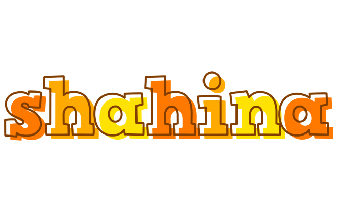 Shahina desert logo