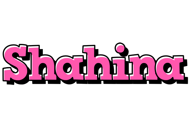 Shahina girlish logo