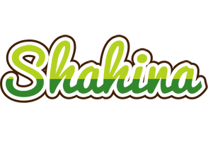 Shahina golfing logo