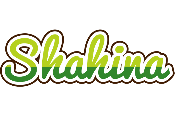 Shahina golfing logo