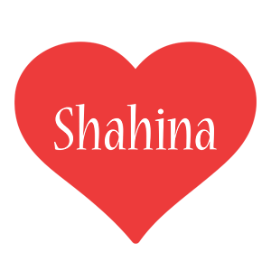 Shahina love logo