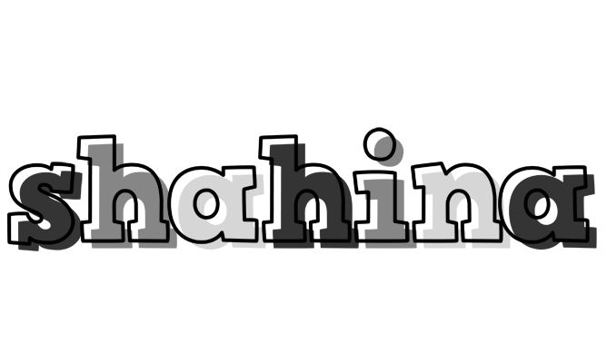 Shahina night logo