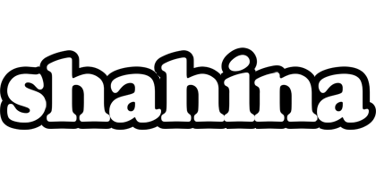 Shahina panda logo