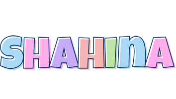 Shahina pastel logo