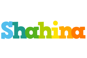 Shahina rainbows logo