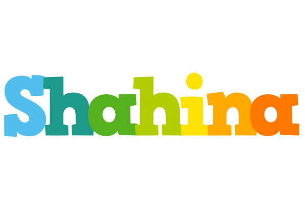 Shahina rainbows logo