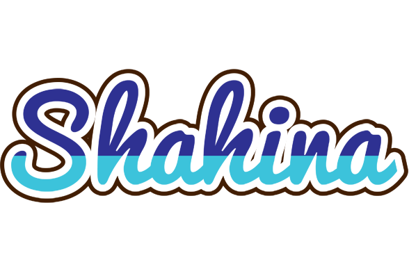 Shahina raining logo