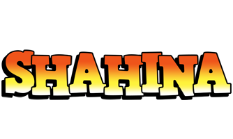 Shahina sunset logo