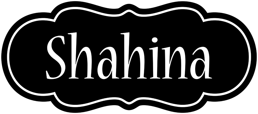 Shahina welcome logo