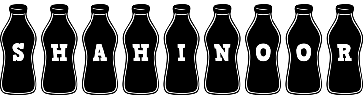 Shahinoor bottle logo