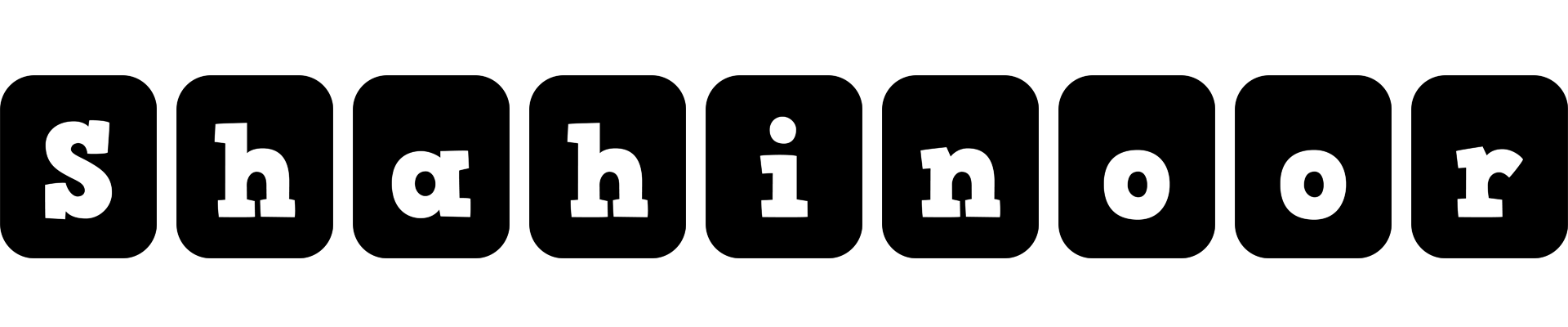 Shahinoor box logo