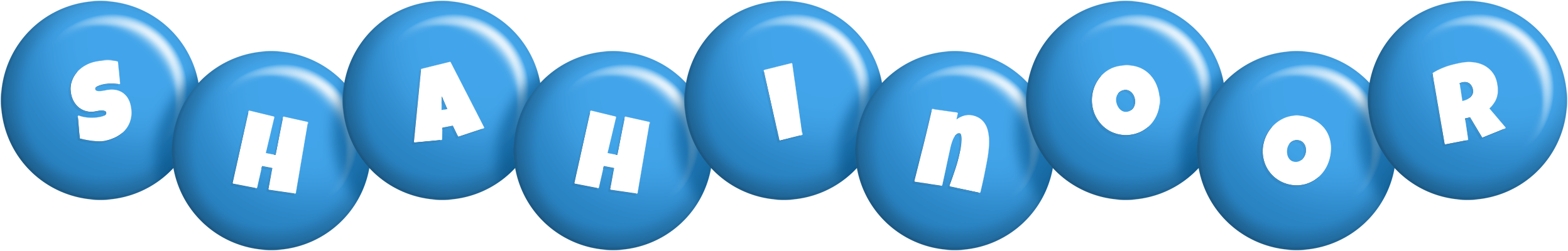 Shahinoor candy-blue logo