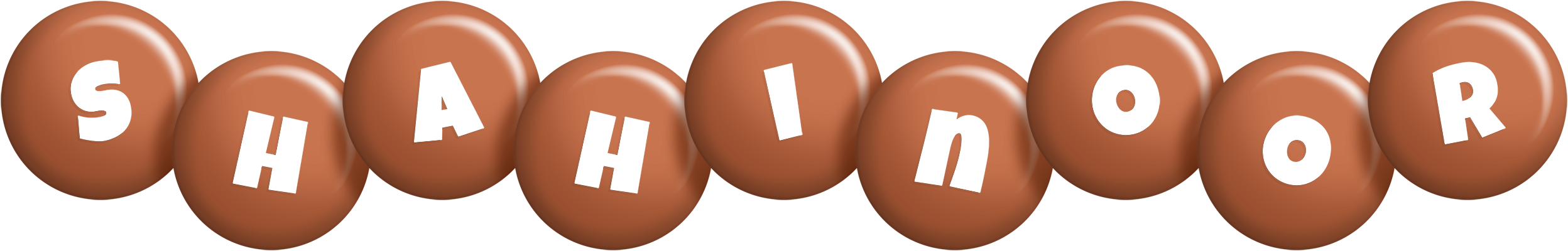 Shahinoor candy-brown logo