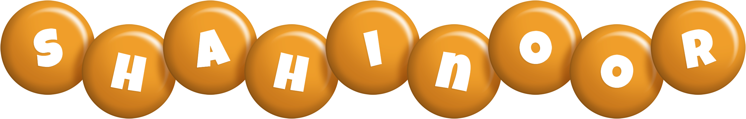 Shahinoor candy-orange logo