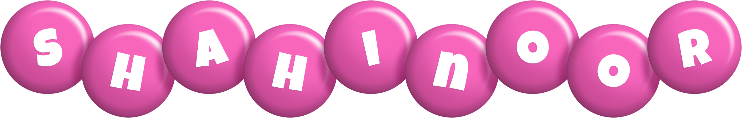 Shahinoor candy-pink logo