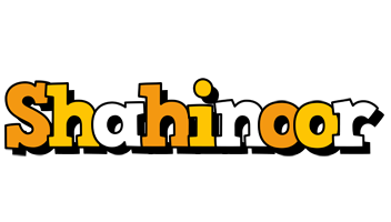 Shahinoor cartoon logo