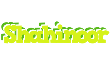 Shahinoor citrus logo