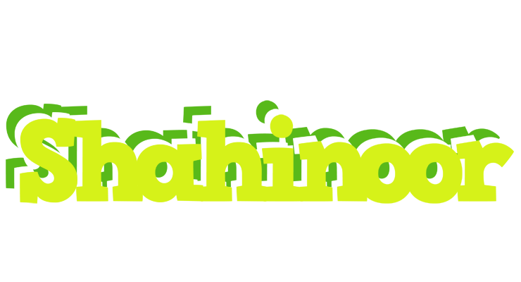Shahinoor citrus logo