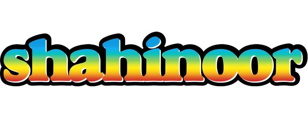 Shahinoor color logo