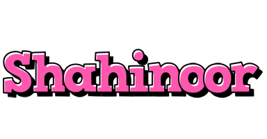 Shahinoor girlish logo