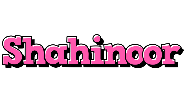 Shahinoor girlish logo