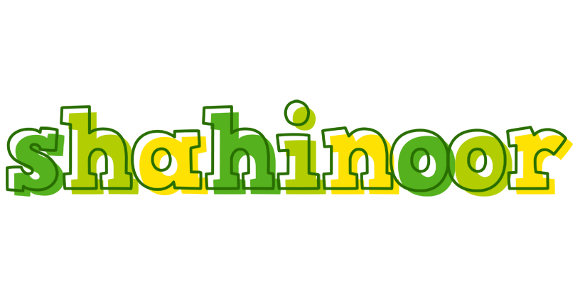 Shahinoor juice logo