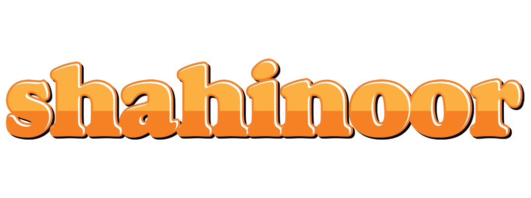 Shahinoor orange logo