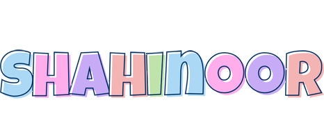 Shahinoor pastel logo