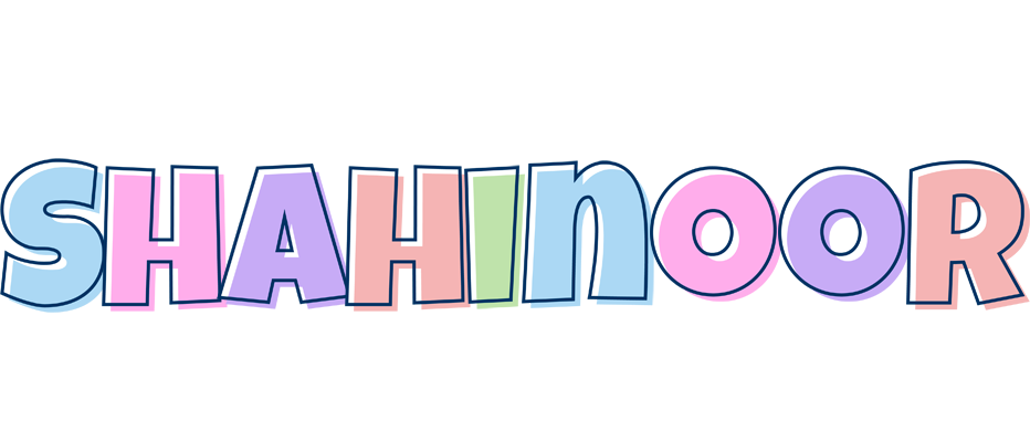 Shahinoor pastel logo