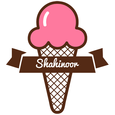 Shahinoor premium logo
