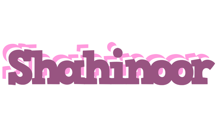 Shahinoor relaxing logo