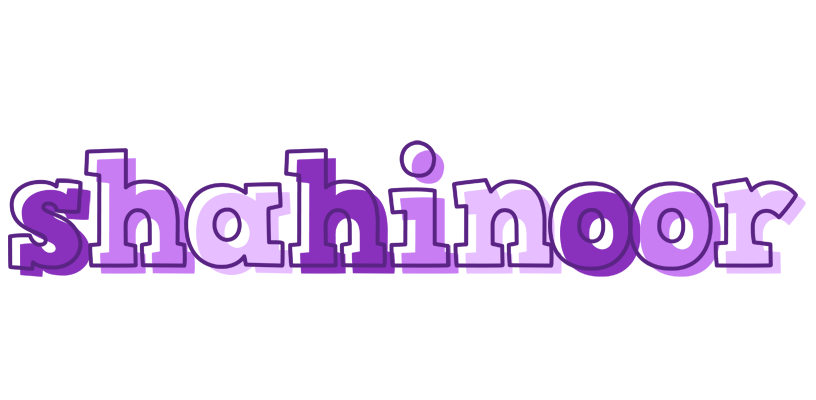 Shahinoor sensual logo