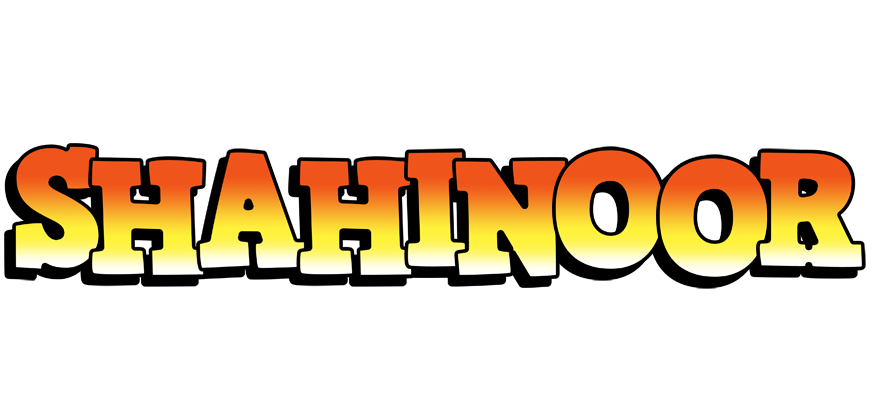 Shahinoor sunset logo