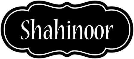 Shahinoor welcome logo