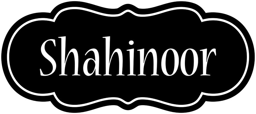 Shahinoor welcome logo