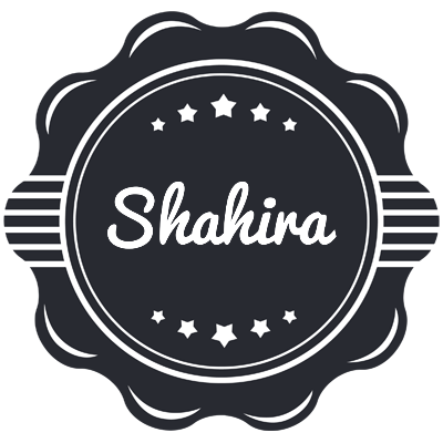 Shahira badge logo