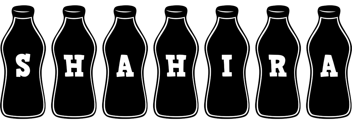 Shahira bottle logo
