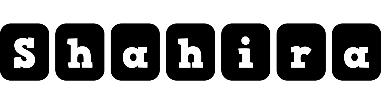 Shahira box logo
