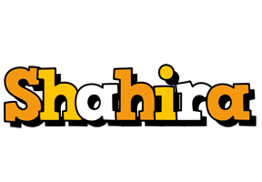 Shahira cartoon logo