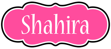 Shahira invitation logo