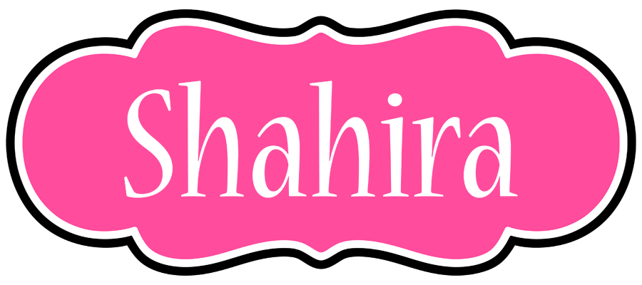 Shahira invitation logo