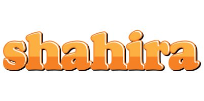 Shahira orange logo