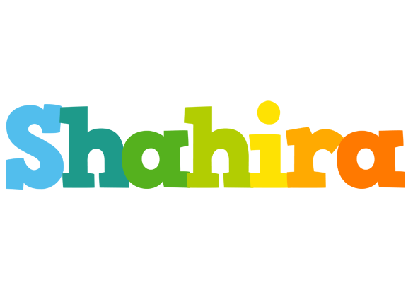Shahira rainbows logo