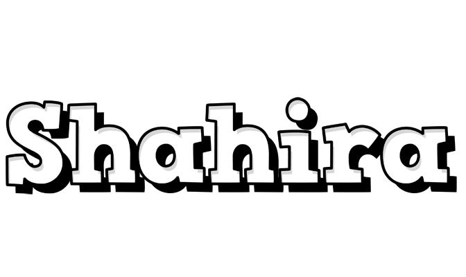 Shahira snowing logo