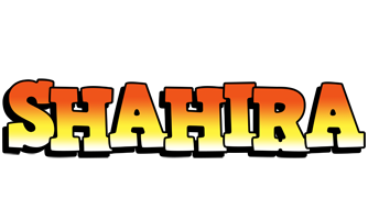 Shahira sunset logo