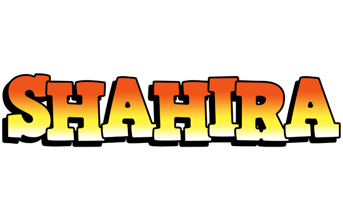 Shahira sunset logo