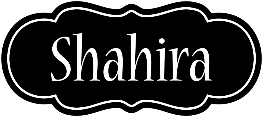 Shahira welcome logo
